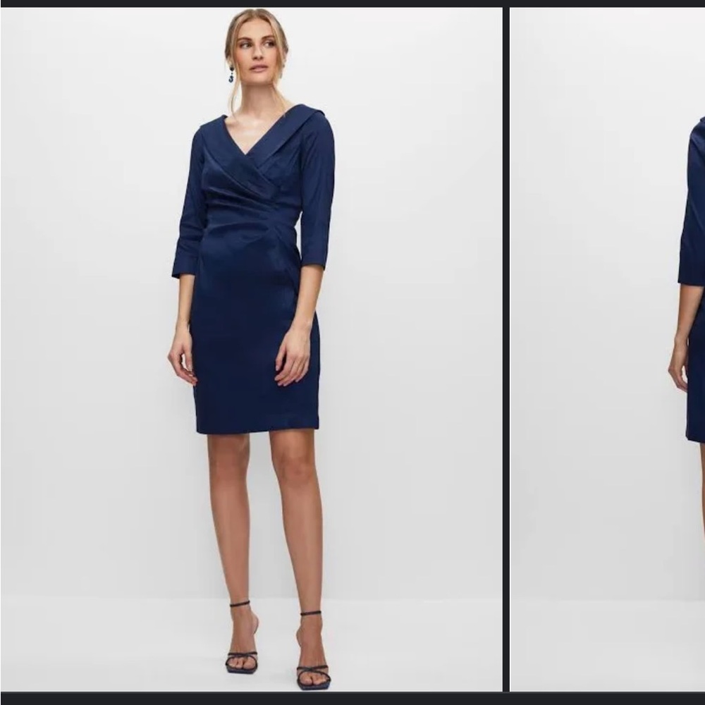 Alex Evenings Navy Blue Women's Wedding Dress